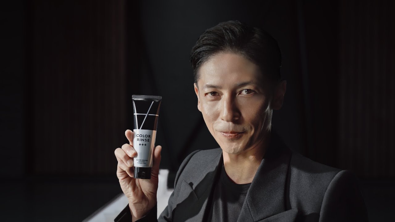 メンズビゲンカラーリンス＋＋＋　TVCM　「上質な仕上がり篇」　３０秒